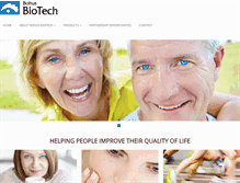 Tablet Screenshot of bohusbiotech.com